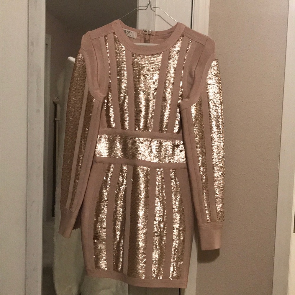 House of CB sequin dress